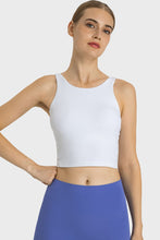 Load image into Gallery viewer, Feel Like Skin Highly Stretchy Cropped Sports Tank
