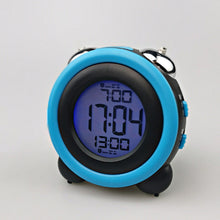 Load image into Gallery viewer, 8 Colors - Creative LED alarm Electronic Clock - Double Bell Ti Amo I love you
