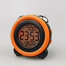 Load image into Gallery viewer, 8 Colors - Creative LED alarm Electronic Clock - Double Bell Ti Amo I love you
