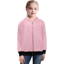 Load image into Gallery viewer, 8 Colors - Ti Amo I love you - Exclusive Brand -  Girls&#39; Zip Up Hoodie Ti Amo I love you
