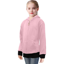 Load image into Gallery viewer, 8 Colors - Ti Amo I love you - Exclusive Brand -  Girls&#39; Zip Up Hoodie Ti Amo I love you
