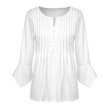 Load image into Gallery viewer, 8 Colors - Women&#39;s Ruffled Petal Sleeve Top - Solid Color Ti Amo I love you
