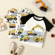 Load image into Gallery viewer, 8 Styles - Baby / Toddler / Kids - Boy - Pat Pat - Short-Sleeve Tee Top T Shirt - Sizes 18mths- 5T Ti Amo I love you
