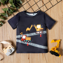 Load image into Gallery viewer, 8 Styles - Baby / Toddler / Kids - Boy - Pat Pat - Short-Sleeve Tee Top T Shirt - Sizes 18mths- 5T Ti Amo I love you
