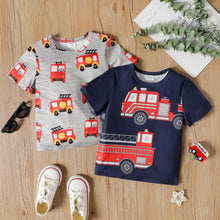 Load image into Gallery viewer, 8 Styles - Baby / Toddler / Kids - Boy - Pat Pat - Short-Sleeve Tee Top T Shirt - Sizes 18mths- 5T Ti Amo I love you
