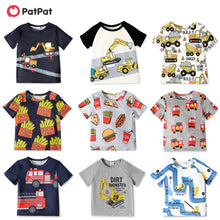 Load image into Gallery viewer, 8 Styles - Baby / Toddler / Kids - Boy - Pat Pat - Short-Sleeve Tee Top T Shirt - Sizes 18mths- 5T Ti Amo I love you
