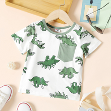 Load image into Gallery viewer, 8 Styles - Baby / Toddler / Kids - Boy - Pat Pat - Short-Sleeve Tee Top T Shirt - Sizes 18mths- 5T Ti Amo I love you
