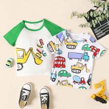 Load image into Gallery viewer, 8 Styles - Baby / Toddler / Kids - Boy - Pat Pat - Short-Sleeve Tee Top T Shirt - Sizes 18mths- 5T Ti Amo I love you
