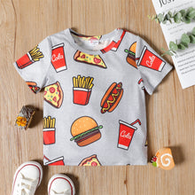 Load image into Gallery viewer, 8 Styles - Baby / Toddler / Kids - Boy - Pat Pat - Short-Sleeve Tee Top T Shirt - Sizes 18mths- 5T Ti Amo I love you
