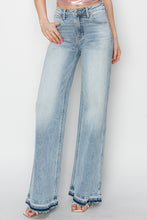 Load image into Gallery viewer, Risen Plus Size High Rise Wide Leg Jeans
