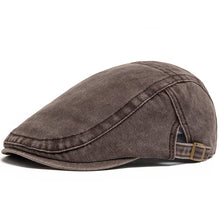 Load image into Gallery viewer, Retro Washed Beret Denim Hat
