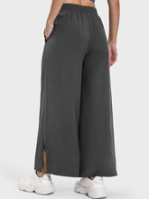 Load image into Gallery viewer, Slit Wide Leg Active Pants
