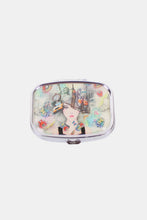 Load image into Gallery viewer, Nicole Lee USA Print Metallic Rectangular Pill Case
