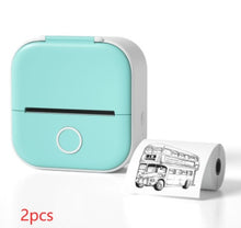 Load image into Gallery viewer, Portable Mini Thermal Label Printer Home Photo Printer Student Wrong Question Printer Bluetooth-Compatible Mini Label Printer Price Tag
