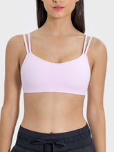 Load image into Gallery viewer, Scoop Neck Double Strap Active Cami
