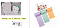 Load image into Gallery viewer, Portable Mini Thermal Label Printer Home Photo Printer Student Wrong Question Printer Bluetooth-Compatible Mini Label Printer Price Tag

