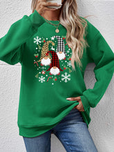 Load image into Gallery viewer, Faceless Gnomes Graphic Drop Shoulder Sweatshirt
