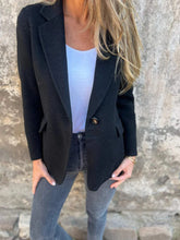Load image into Gallery viewer, Womens Button Lapel Short Blazer Jacket Outwear
