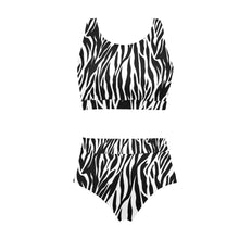 Load image into Gallery viewer, Ti Amo I love you - Exclusive Brand  - Women&#39;s Crop Top Bikini Set
