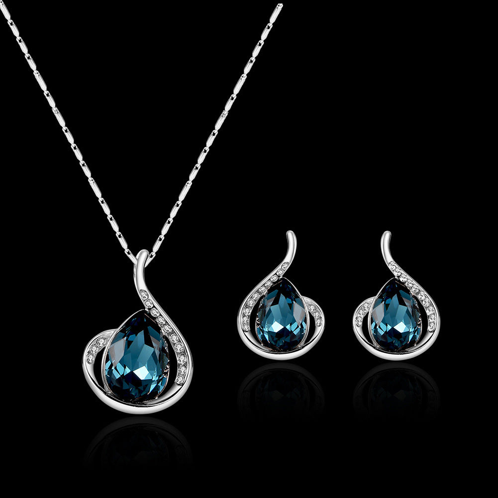 Bridal Jewelry - Gemstone Necklace Set