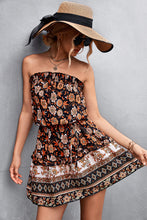 Load image into Gallery viewer, Bohemian Frill Trim Strapless Dress
