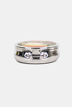 Load image into Gallery viewer, Nicole Lee USA Print Metallic Circular Small Pill Case
