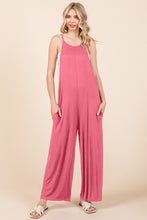 Load image into Gallery viewer, Culture Code Full Size Sleeveless Wide Leg Jumpsuit with Pockets
