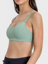 Load image into Gallery viewer, Scoop Neck Double Strap Active Cami
