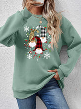 Load image into Gallery viewer, Faceless Gnomes Graphic Drop Shoulder Sweatshirt
