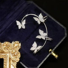 Load image into Gallery viewer, Fashion Earring Butterfly Ear Clip And Ear Hook Jewelry

