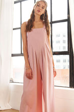 Load image into Gallery viewer, ADORA Square Neck Wide Leg Overalls with Pockets
