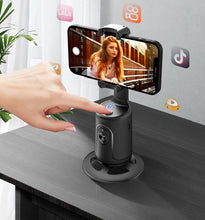 Load image into Gallery viewer, 360 Auto Face Tracking Gimbal AI Smart Gimbal Face Tracking Auto Phone Holder For Smartphone Video Vlog Live Stabilizer Tripod
