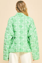 Load image into Gallery viewer, Davi &amp; Dani Vintage Print Open Front Jacket with Pockets

