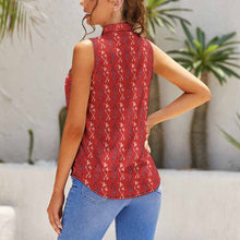 Load image into Gallery viewer, 9 Patterns - Ti Amo I love you - Exclusive Brand - Summer Ladies Sleeveless Top - Sizes S-2XL Ti Amo I love you
