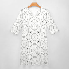 Load image into Gallery viewer, 9 Styles - Ti Amo I love you - Exclusive Brand - 7-Point Long Sleeved Dress Ti Amo I love you
