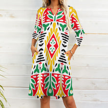 Load image into Gallery viewer, 9 Styles - Ti Amo I love you - Exclusive Brand - 7-Point Long Sleeved Dress Ti Amo I love you
