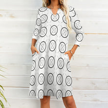 Load image into Gallery viewer, 9 Styles - Ti Amo I love you - Exclusive Brand - 7-Point Long Sleeved Dress Ti Amo I love you
