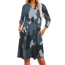 Load image into Gallery viewer, 9 Styles - Ti Amo I love you - Exclusive Brand  - Womens - 7-point Sleeve Dress Ti Amo I love you
