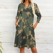 Load image into Gallery viewer, 9 Styles - Ti Amo I love you - Exclusive Brand  - Womens - 7-point Sleeve Dress Ti Amo I love you
