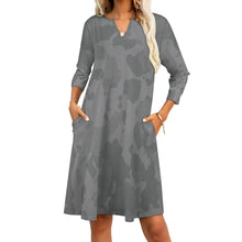 Load image into Gallery viewer, 9 Styles - Ti Amo I love you - Exclusive Brand  - Womens - 7-point Sleeve Dress Ti Amo I love you
