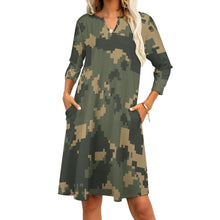 Load image into Gallery viewer, 9 Styles - Ti Amo I love you - Exclusive Brand  - Womens - 7-point Sleeve Dress Ti Amo I love you
