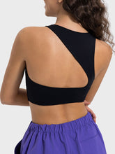 Load image into Gallery viewer, Cutout Round Neck Active Tank
