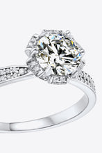 Load image into Gallery viewer, 925 Sterling Silver 1 Carat Moissanite Ring Ti Amo I love you
