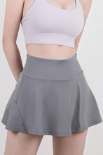 Load image into Gallery viewer, High Waist Pleated Active Skirt
