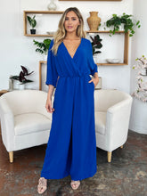 Load image into Gallery viewer, Double Take Full Size Half Sleeve Wide Leg Jumpsuit
