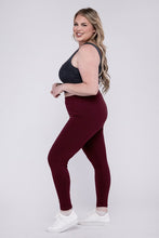 Load image into Gallery viewer, Plus Premium Cotton Full Length Leggings
