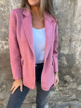 Load image into Gallery viewer, Womens Button Lapel Short Blazer Jacket Outwear
