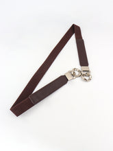 Load image into Gallery viewer, Zinc Alloy Buckle Elastic PU Belt
