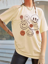 Load image into Gallery viewer, Graphic Round Neck Half Sleeve T-Shirt
