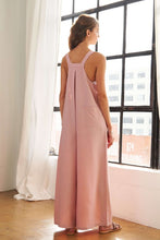 Load image into Gallery viewer, ADORA Square Neck Wide Leg Overalls with Pockets
